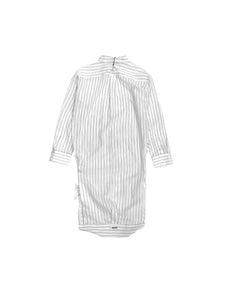 JEAN PAUL GAULTIER - Pinstripe Infinity Shirt - AW25 - WHITE BLUE